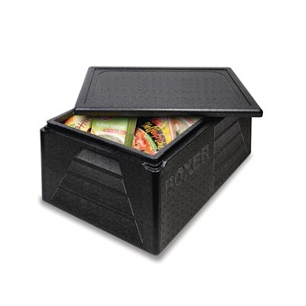 Thermobox Boxer GN 1/1 zwart 42Ltr