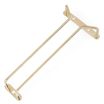Glasrek messing 25,5cm