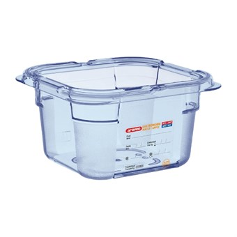 Araven ABS blauwe GN 1/6 voedseldoos 10cm diep