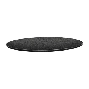 Topalit Smartline rond tafelblad antraciet