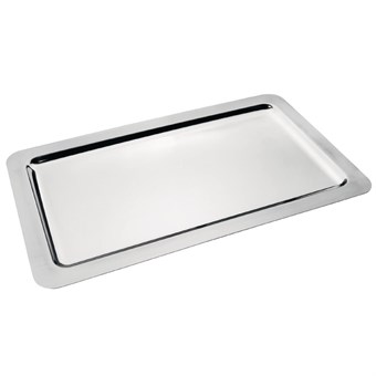 Olympia rechthoekige RVS serveerschaal GN 1/1