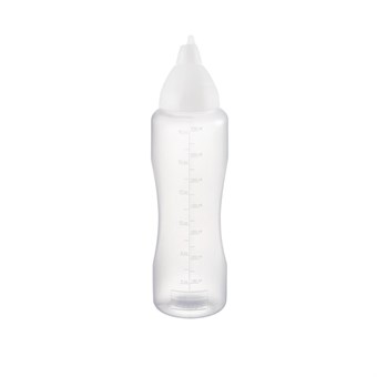 Aravent transparante anti-drup knijpfles 70cl