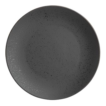 Olympia Fusion ronde borden 20,3cm zwart (6 stuks)