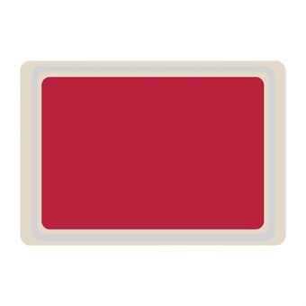 Roltex Original dienblad rood 53x37cm