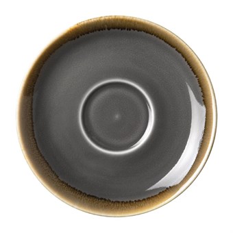 Olympia Kiln cappuccinoschotels grijs 14cm (6 stuks)