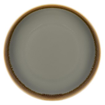 Olympia Kiln ronde coupeborden grijs 23cm (6 stuks)
