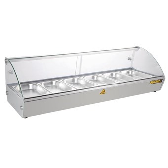 Buffalo warmhoudvitrine 68L