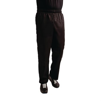 Whites Easyfit Teflon unisex koksbroek zwart