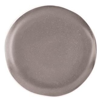 Olympia Chia borden grijs 20,5cm (6 stuks)
