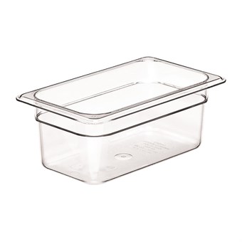 Cambro BPA vrij gastronormbak GN 1/4 100mm