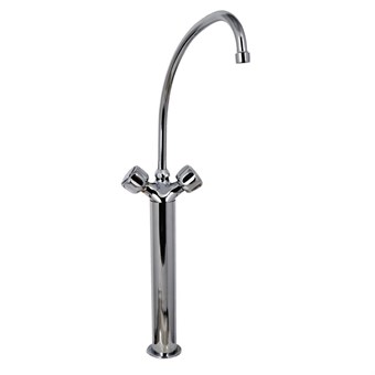 Gastro M heavy duty monobloc mengkraan met draaiknoppen, 40cm kolom en 20cm kraan