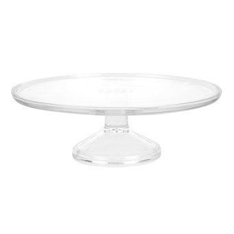 Olympia glazen taartplateau 30,5(Ø)cm