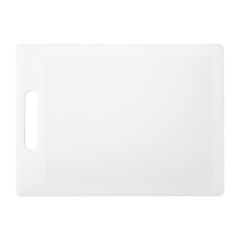 Nisbets Essentials polypropyleen snijplank wit 340 x 255 x 7mm