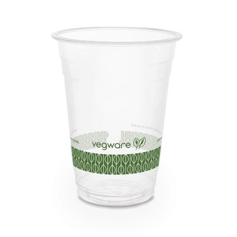 Vegware composteerbare PLA frisdrankbekers 45,5cl (1000 stuks)