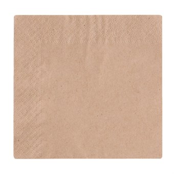Vegware composteerbare ongebleekte cocktailservetten 24cm (4000 stuks)