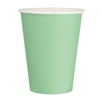 Fiesta Recyclable koffiebekers enkelwandig turquoise 340ml