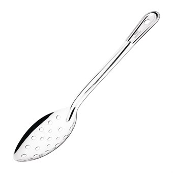 Nisbets Essentials geperforeerde RVS serveerlepel 28cm