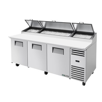 True 3-deurs pizza werkbank TPP-AT2-93-HC