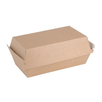 Fiesta Compostable composteerbare hamburgerdoosjes kraft