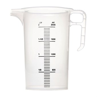 Polypropyleen maatbeker 2L