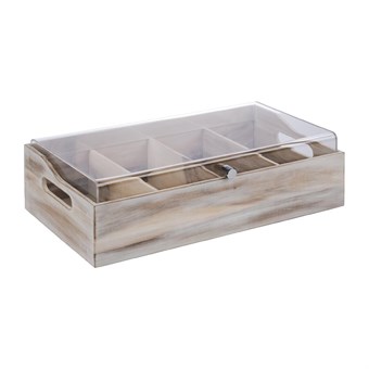 APS bestekbak met deksel 510 x 280mm vintage design