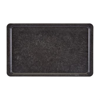 Cambro Versa polyester dienblad glad 53 x 32,5cm houtskool