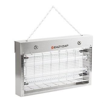Eazyzap LED insectenverdelger 14W geborsteld RVS