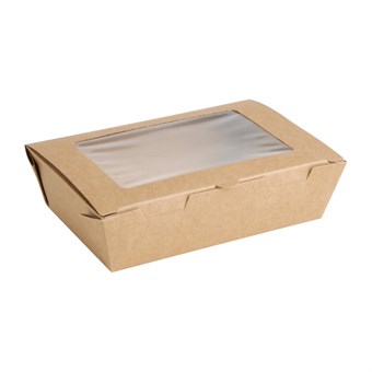 Fiesta Recyclable saladeboxen met PET venster