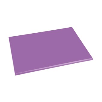 Hygiplas HDPE snijplank paars - 450x300x12mm