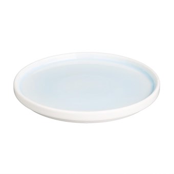 Olympia Fondant borden aqua blauw 215mm (6 stuks)