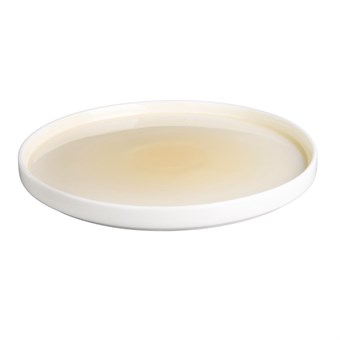 Olympia Fondant borden lemon geel 270mm (4 stuks)