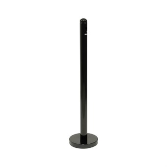 Securit Rookpaal en onderstel Zwart RVS - 100cm