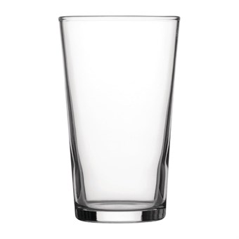 Utopia Geharde Conische Bierglazen 280ml Ce-Gemarkeerd (48 Stuks)