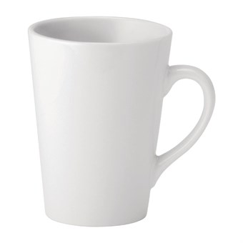 Utopia Puur Witte Latte-Mokken 250ml (Pak Van 24)
