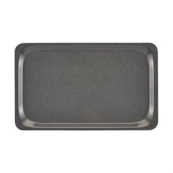 Cambro Capri Dienblad Glad Oppervlak Houtskool 320x530mm
