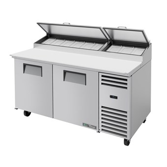 True 2 Deurs Pizza Koelwerk Banktpp-67-Hc