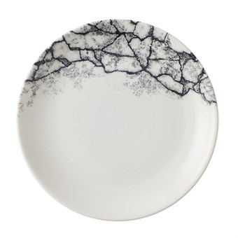 Churchill Kintsugi Accents Quartz Black Evolve Coupe Bord 16.5cm (pak van 12)