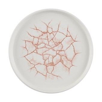 Churchill Studio Prints Kintsugi Coral Borden 220mm (Pak Van 6)