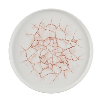 Churchill Studio Prints Kintsugi Coral Borden 260mm (Pak Van 6)