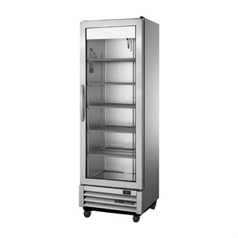 True Slimline Verticaal Enkele Glazen Deur Koelkast T-15G-Hc-Fgd01