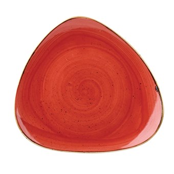 Churchill Stonecast Berry Red Lotus Bord 30.5cm (pak van 6)