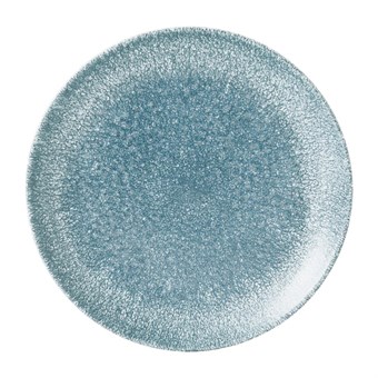 Churchill Raku Topaz Blue Evolve Coupe Bord 16.5cm (pak van 12)