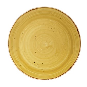 Churchill Stonecast Mustard Lotus Evolve Coupe Bord 21.7cm (pak van 12)