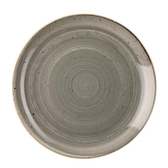 Churchill Stonecast Grey Evolve Coupe Bord 21.7cm (pak van 12)