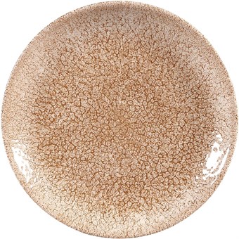 Churchill Raku Garnet Orange Evolve Coupe Bord 16.5cm (pak van 12)