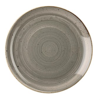 Churchill Stonecast Grey Evolve Coupe Bord (pak van 6)