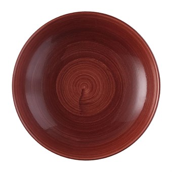 Churchill Stonecast Patina Red Rust Evolve Coupe Schalen 248mm (Pak Van 12)