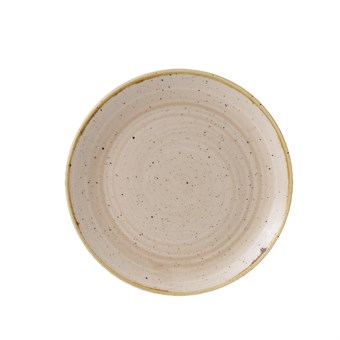 Churchill Stonecast Nutmeg Cream Evolve Coupe Bord 22cm (pak van 12)