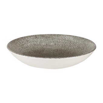 Churchill Raku Quartz Black Evolve Coupe Kom 24.8cm (pak van 12)