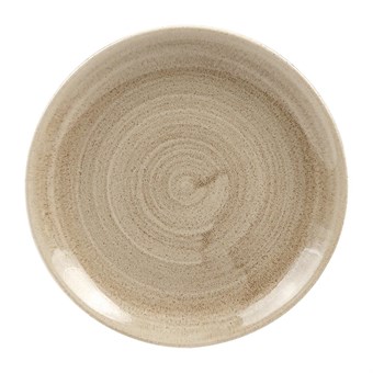 Churchill Stonecast Patina Antique Taupe Coupe Evolve Coupe Bord 32.4cm (pak van 11)